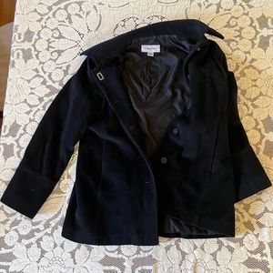 Calvin Klein wool coat size medium